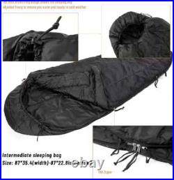 US Modular Sleeping System 4-Piece Military Sleep Bag Bivy OliveDrab