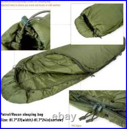 US Modular Sleeping System 4-Piece Military Sleep Bag Bivy OliveDrab