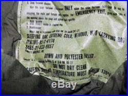 U. S. Army ECW Extreme Cold Weather Sleeping Bag, Genuine US Military VG