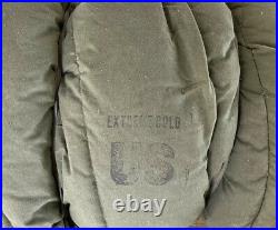 U. S. Army Extreme Cold Weather Sleeping Bag Genuine US Military VG