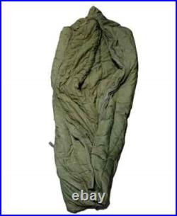 U. S. G. I. MUMMY DOWN SLEEPING BAG EXTREME COLD WEATHER 8465-01-033-8057 withWP Bag