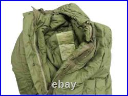 U. S. G. I. MUMMY DOWN SLEEPING BAG EXTREME COLD WEATHER 8465-01-033-8057 withWP Bag