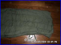 U. S Military Army Extreme Cold Weather Sleeping Bag -20 F Subzero Down Mummy Bag