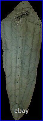 U. S Military Army Extreme Cold Weather Sleeping Bag Poly/Down