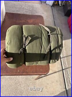 U. S Military Army Extreme Cold Weather Sleeping Bag Poly/Down 8465-01-033-8057