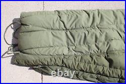 U. S Military Army Extreme Cold Weather Sleeping Bag Poly/Down 8465-01-033-8057