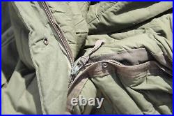 U. S Military Army Extreme Cold Weather Sleeping Bag Poly/Down 8465-01-033-8057