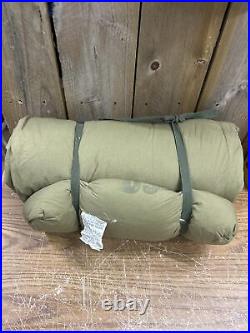 U. S Military Army Mountain Regular Sleeping Bag Waterfowl Feathers/Down Mummy