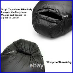 Ubon 100% Goose Down Sleeping Bag 10 F Degree Ultralight Sleeping Bag Camping