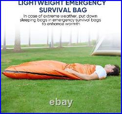Ultralight Down Sleeping Bag For Adults Ligh 192Lbs 32-55F 650 Fill Down