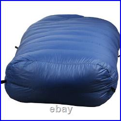 Ultralight Warm Comfortable Double Down Sleeping Bag Mummy 2P Tandem Goose Down