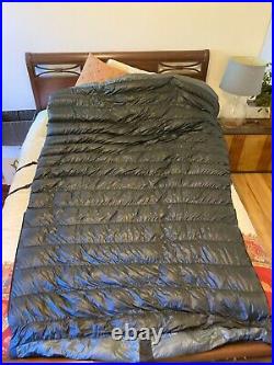 Used Katabatic Flex 30° Wide and Long Ultralight Down Backpacking Quilt