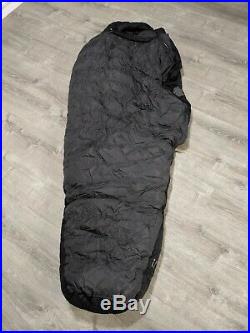 Used Mountain Hardwear Ghost SL Conduit -40 Degree 800 Fill Sleeping Bag RH Zip