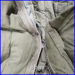 Used Serviceable Olive Drab Extreme Cold Weather Mummy Sleeping Bagmocinc. 1982