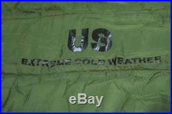 Usgi Extreme Cold Weather Sleeping Bag System Goretex Bivy Hood Boots Stuff Sack