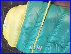VIntage WOODS Arctic brand MT. BLANC Full Goose Down Sleeping Bag New Condition