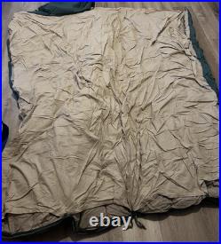 VTG 40s 50s Eddie Bauer Blizzard Proof Pure Down Sleeping Robe Bag Outdoor READ