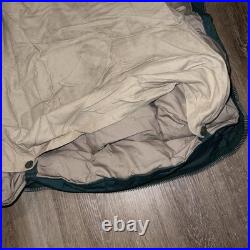 VTG 40s 50s Eddie Bauer Blizzard Proof Pure Down Sleeping Robe Bag Outdoor READ