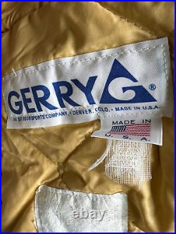 VTG 70s GERRY Denver Colorado USA Lot of 2 Identical Sleeping Bags Withstuff Sacks