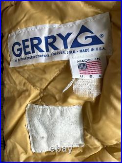 VTG 70s GERRY Denver Colorado USA Lot of 2 Identical Sleeping Bags Withstuff Sacks
