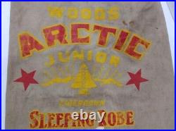 VTG 70s Woods Arctic Sleeping Robe Woods Manufacturing Co. Ltd Canvas-Bag Only