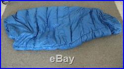 VTG Alpine Designs Down -20 Mummy Sleeping Bag Made USA Blue Regular Colorado