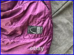 VTG Sierra Designs WOMENS 0° Mummy Sleeping Bag Made in USA Purple NOS 72