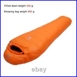 Very Warm Goose Down Filled Mummy Style Sleeping Bag Fit for Winter Thermal
