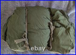 Vintage 1951 USMC Cold Weather Down Sleeping Bag Size Large