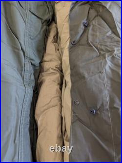 Vintage 1951 USMC Cold Weather Down Sleeping Bag Size Large
