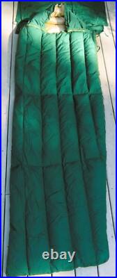 Vintage 1960's Eddie Bauer Down Sleeping Bags Zip Together Twin Sleeping Bags