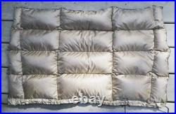 Vintage 1960's Eddie Bauer Down Sleeping Bags Zip Together Twin Sleeping Bags