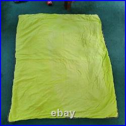 Vintage 70s Peter Max Sleeping Bag with Carrying Bag 55 x 33 Working Zipper