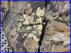 Vintage CABELAS HEAVY Oversized Weather Sleeping Bag 39x82 Advantage Camouflage