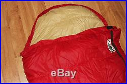 Vintage Camp 7 Goose Down Sleeping bag Red No 21452