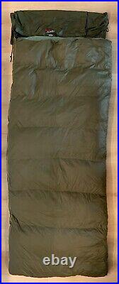 Vintage Down Insulated Thaw Corporation Green Sleeping Bag Seattle, Washington