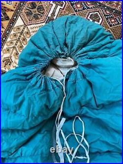 Vintage EDDIE BAUER Totem Pole Down Sleeping Bag 6.9Lbs Mummy +0 USA Kara Koram