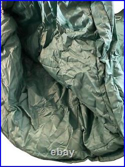Vintage Eastern Mountain Sports Goose Down Green Adult Sleeping Bag Lot Of Two