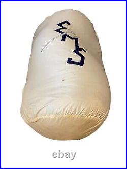 Vintage Eastern Mountain Sports Goose Down Green Adult Sleeping Bag Lot Of Two
