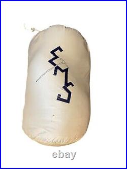 Vintage Eastern Mountain Sports Goose Down Green Adult Sleeping Bag Lot Of Two