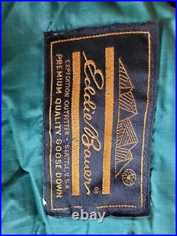 Vintage Eddie Bauer Goose Down Premium Sleeping Bag