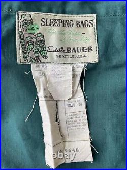 Vintage Eddie Bauer Goose Down Sleeping Bag