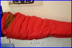 Vintage Eddie Bauer Goose Down Sleeping Bag Mummy 29 X 84