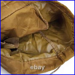 Vintage Eddie Bauer Goose Down Sleeping Bag With Stuff Sack 76 x 31 Gold