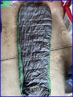 Vintage Eddie Bauer Goose Down Sleeping Bag With Totem Logo Rain Bag