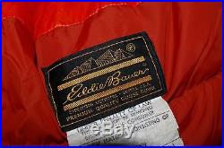 Vintage Eddie Bauer Goose Down Sleeping Mummy Bag 84 X 32