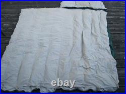 Vintage Eddie Bauer Totem 4 LBS Goose Down Sleeping Bag & VALCRO in blanket