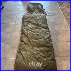 Vintage Eddie Bauer USA 4 Lbs Goose Down Sleeping Bag #173 Twin