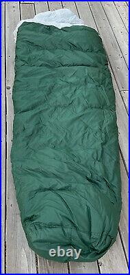 Vintage Frostline Kit Down Mummy Sleeping Bag with Liner Green