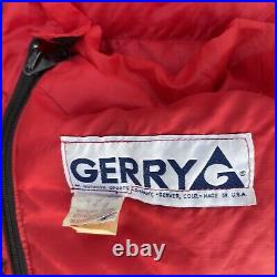 Vintage Gerry down mummy sleeping bag